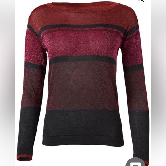 Venus plus size metallic thread sweater - Picture 2 of 4